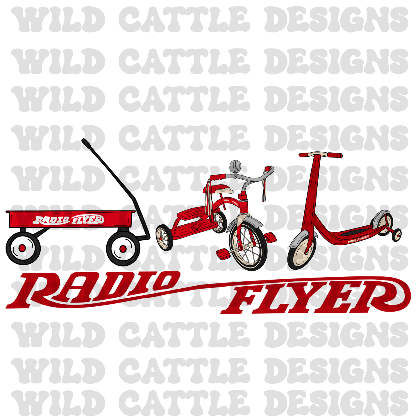 Vintage red toys png