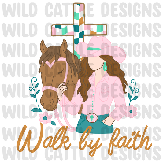 Walk by faith png