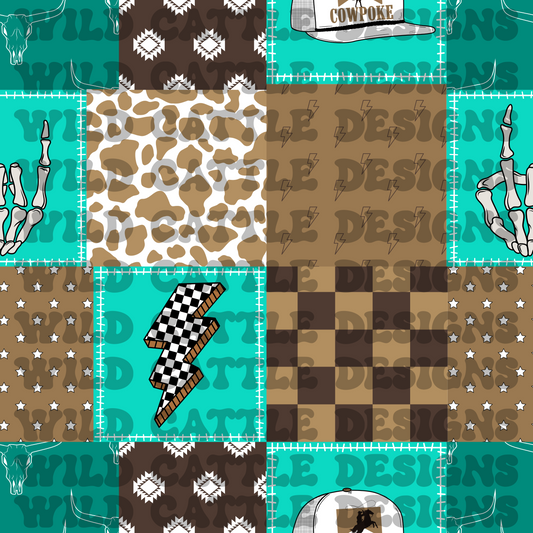 western cowpoke patchwork