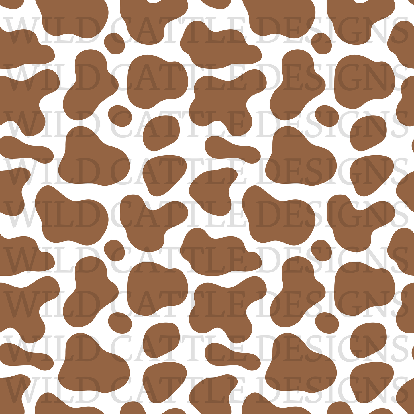 Western easter cowprint seamless