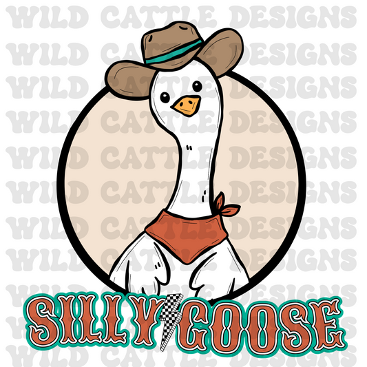 western silly goose png
