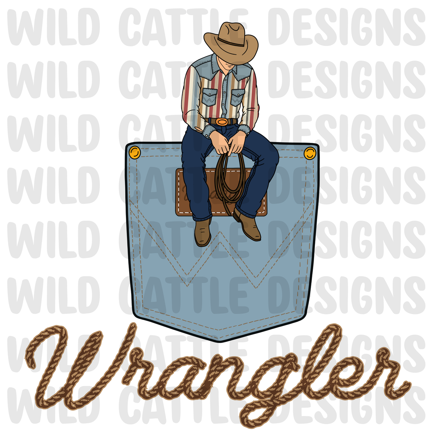 wrangle cowboy png