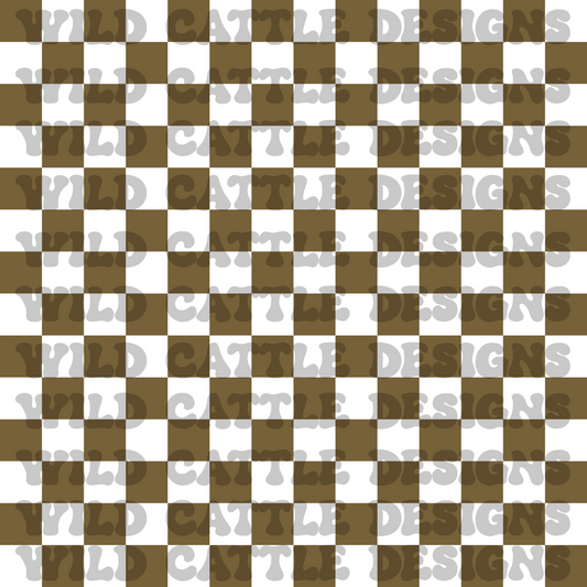 Yeehaw checker seamless