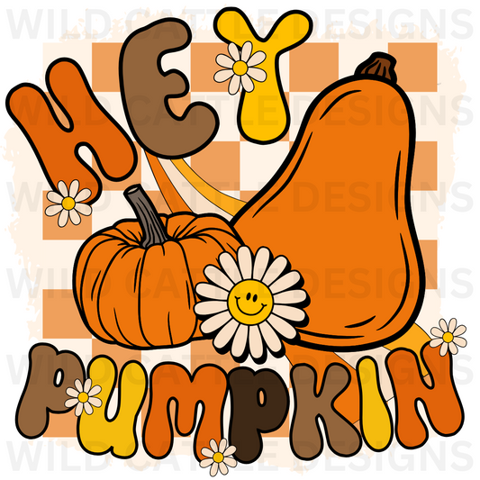 Hey Pumpkin Fall PNG