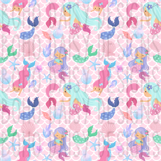 Pink Mermaids