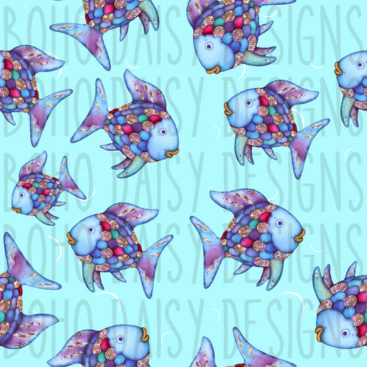 Colorful Fish Seamless