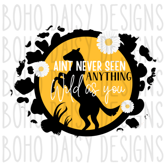 Wild As You (Cowprint) PNG