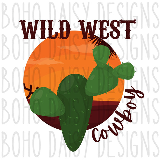 Wild West Cowboy PNG