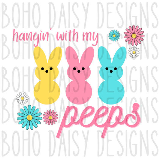 Hangin with me Peeps PNG