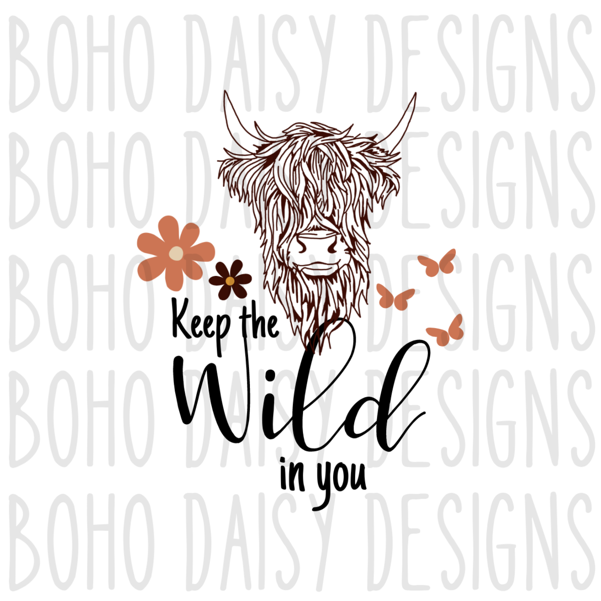 Keep the Wild in you PNG