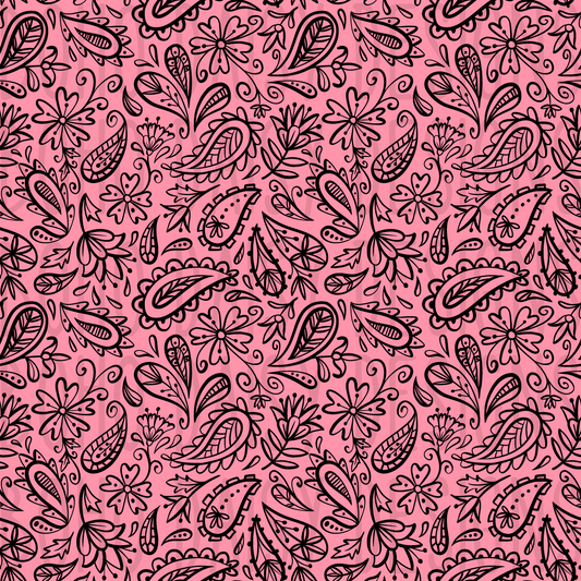 Pink Paisley